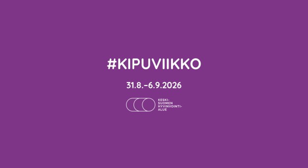 Kansallista Kipuviikkoa vietetään 31.8.–6.9.2026 – seuraa kipuviikon blogikirjoituksia