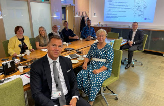 Keski-Suomen hyvinvointialueen johto ja Keski-Suomen kansanedustajat tapasivat 11.9.2023.