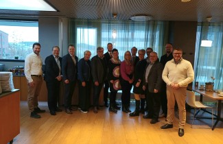 Hyvinvointialueiden Itäisen yhteistyöalueen virka- ja poliittinen johto kokoontui Jyväskylässä 27.10.2023.