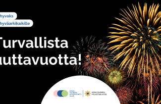 Turvallista uutta vuotta!