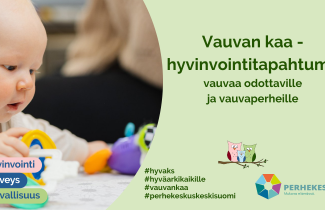 Vauvan kaa -tapahtuman banneri