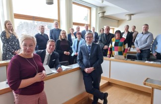 Keski-Suomen hyvinvointialueen aluehallitus ja Jyväskylän yliopisto tapasivat 26.3.2024.