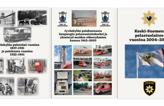 Historiikkikirjojen kannet