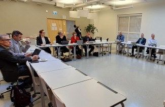 TKKI-neuvottelukunta kokoontui syyskuussa JAMK:n tiloissa.