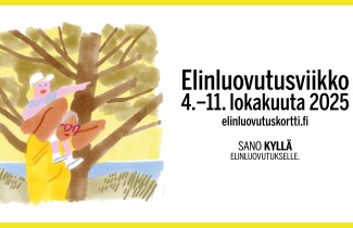 Mainos: Elinluovutusviikko 4.-11. lokakuuta 2025