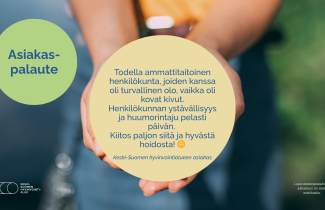 Keski-Suomen hyvinvointialueen asiakaspalaute