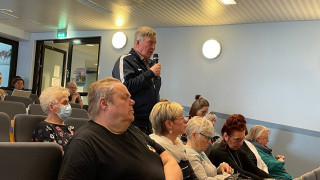 Yleisöä Jämsässä 20.5.22