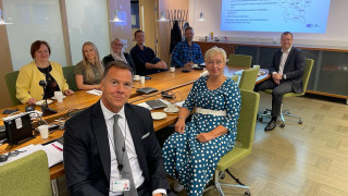Keski-Suomen hyvinvointialueen johto ja Keski-Suomen kansanedustajat tapasivat 11.9.2023.