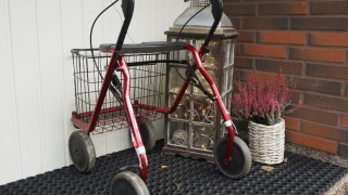 Rollaattori kotiovella