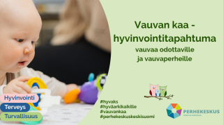 Vauvan kaa -tapahtuman banneri
