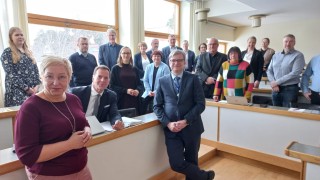 Keski-Suomen hyvinvointialueen aluehallitus ja Jyväskylän yliopisto tapasivat 26.3.2024.