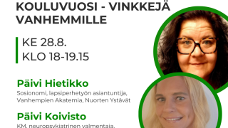 Verkkovanhempainilta 28.8. klo 18.