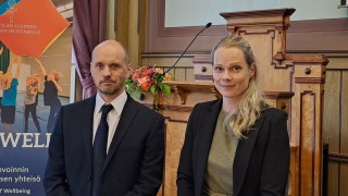 Sami Äyrämö ja Tiina Jokela.