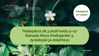 Tiedepäivä 26.3.2026