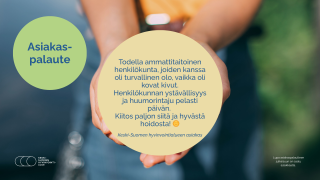 Keski-Suomen hyvinvointialueen asiakaspalaute