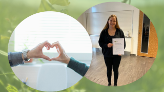 Hankasalmen sosiaali- ja terveysaseman kunniakirjan vastaanottaja Anu