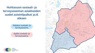 Huhtasuon sosiaali- ja terveyspalvelut 31.8.2026 alkaen